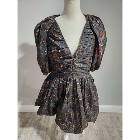 ULLA Johnson Gwen Printed Minidress Size 10 NWT - Picture 7 of 9